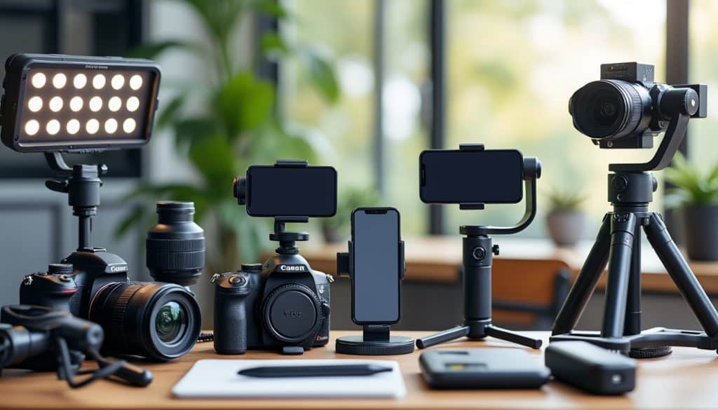 découvrez le matériel de prise de vue vidéo adapté à chaque usage, pour des films et vidéos de qualité professionnelle, du débutant au vidéaste expert.