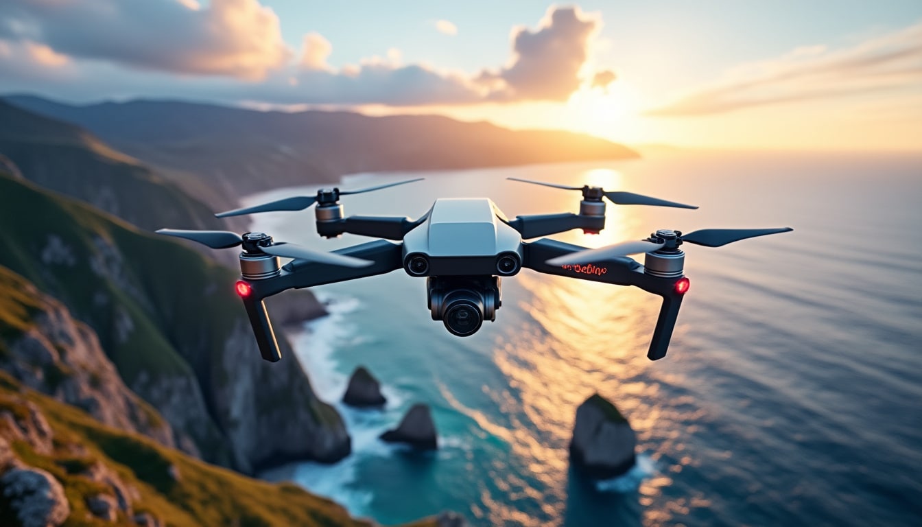 découvrez les critères qui déterminent la qualité d’image d’une caméra embarquée de drone : résolution, capteur, optique et performances en vol.